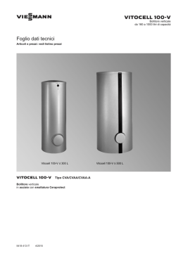 Vitocell 100-V tipo CVA_CVAA_CVAA