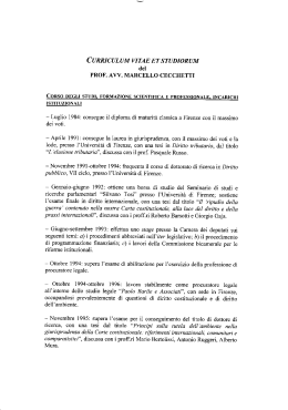 CURRICULUM VITAE ET STUDIOR UM