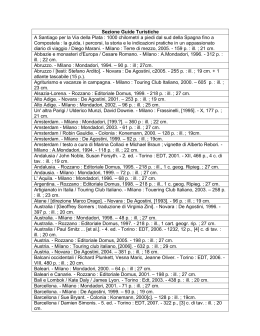 Sezione Guide Turistiche A Santiago per la Via