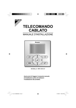Installation Manual BRC1E51A7 - H-Tec