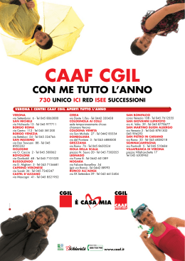 CAAF CGIL - Cgil Verona