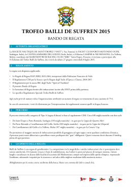 TROFEO BAILLI DE SUFFREN 2015