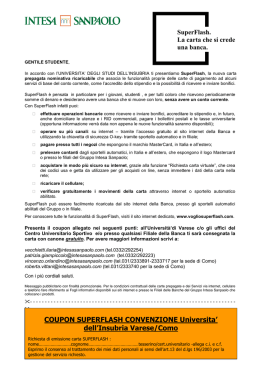 SUPERFLASH Convenzione Universita`[1]