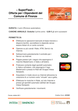 SuperFlash - Comune di Firenze