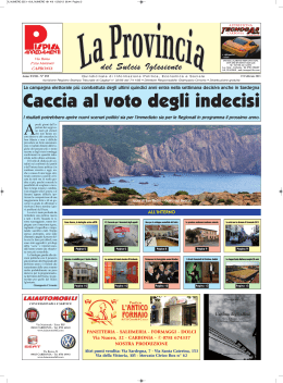 La Provincia del Sulcis Iglesiente n&deg; 255