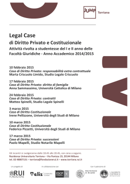 locandina di Legal Case - Torriana