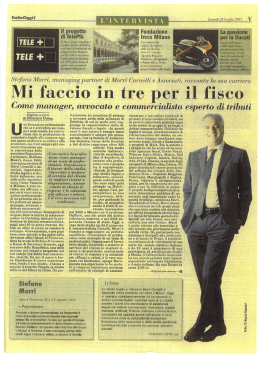Mi faccio in tre per il fisco