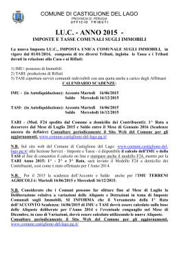 Volantino Informativo IUC-2015