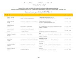 Lettera E - Ufficio scolastico regionale per la Campania