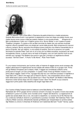 Bob Marley - Scuola di Musical