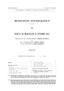 Intero - Camera dei Deputati