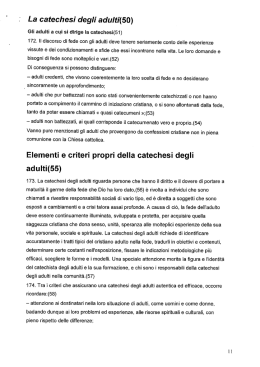 La catechesi degli adulti(50)