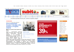 La voce d`Italia 31/10/2008 - Home Page dell`Istituto Gaetano Pini