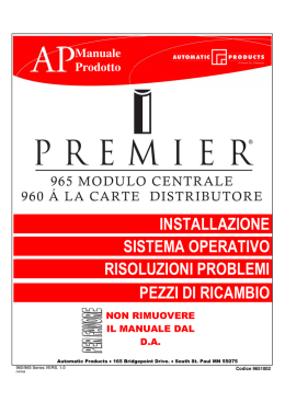 italiano - Subalpina Vending