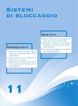 Sistemi di bloccaggio