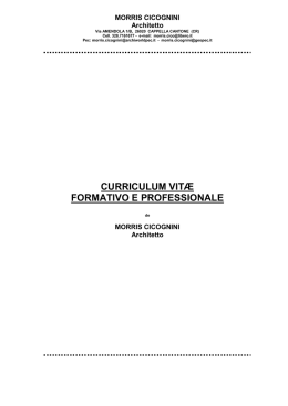 morris cicognini - Comune di San Bassano