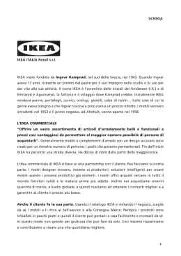 Presentazione IKEA