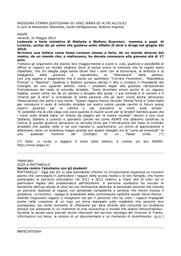 Leggi la rassegna del 31 maggio