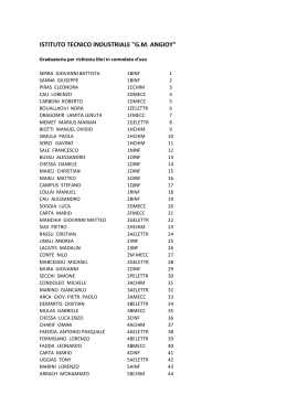 Graduatoria Comodato d`uso 2014-15