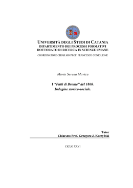 Visualizza/apri - ArchivIA - Universit&agrave; degli Studi di Catania