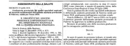 Decreto 19 aprile 2010