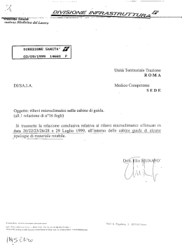 Page 1 mzr`o ne Medicina del Lavoro DIREZIDHE SANITA ` &iquest;7 02