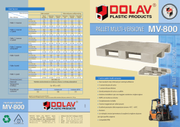 Pallets MV 800 ITALIAN