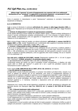 FLC Cgil Pisa (Pisa, 15/09/2014) - istituto comprensivo di calcinaia