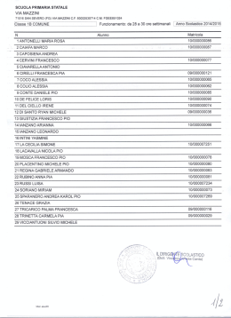 VIA MAZZINI PRIMARIA