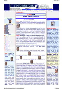 NOTIZIE Luglio 2010 - L`informatore di Sicilia