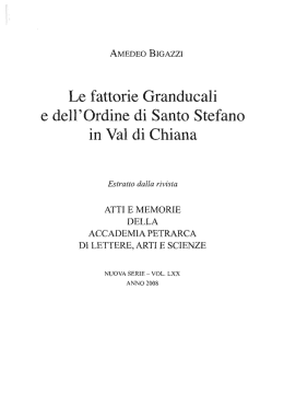 Le fattorie Grandueali - Autorit&agrave; di Bacino del fiume Tevere