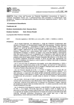 Deliberazione n. 1238 del 23.12.2015
