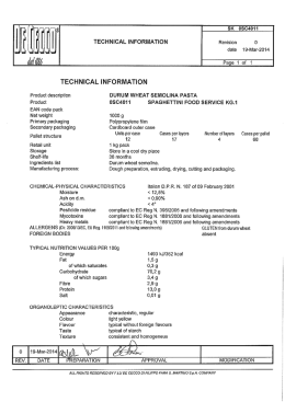 TECHNICAL tNFORMATION