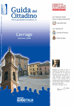 Cavriago Cavriago - Noi Cittadini in TV