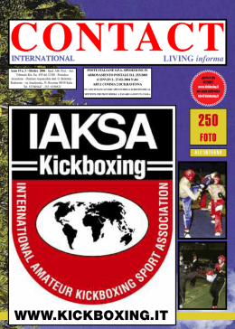 kick boxing magazine