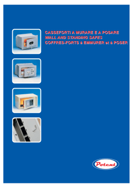 Sezione Casseforti