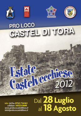 info - Pro Loco Castel di Tora