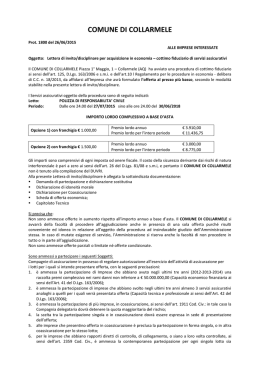 COMUNE DI CASTEL DI TORA
