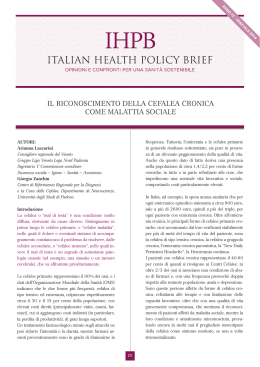 Italian Health Policy Brief