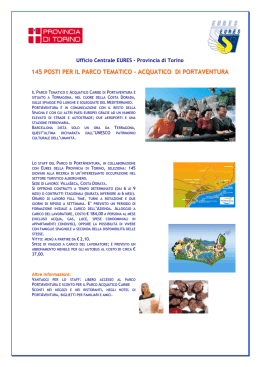 Locandina Parco Acquatico Portaventura