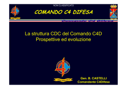 La struttura CDC del Comando C4D