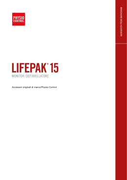 Monitor/Defibrillatore LIFEPAK 15