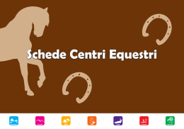 Schede Centri Equestri