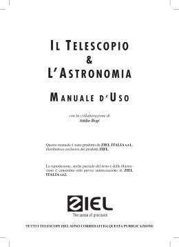 IL TELESCOPIO & L`ASTRONOMIA