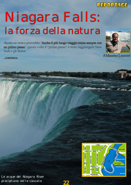 Cascate del Niagara - Accademia Geografica Mondiale