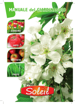 Scarica il Manuale del giardinaggio