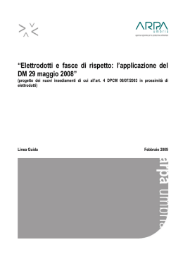 Linee guida elettrodotti