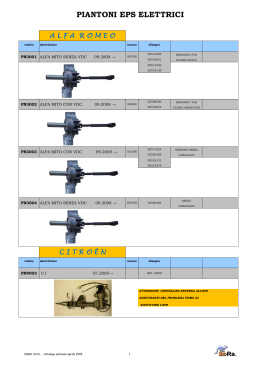 PIANTONI EPS ELETTRICI