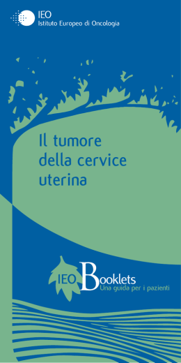 Il tumore della cervice uterina