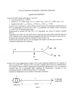 Corso di Elementi di Impianti e Macchine Elettriche Appello del 20